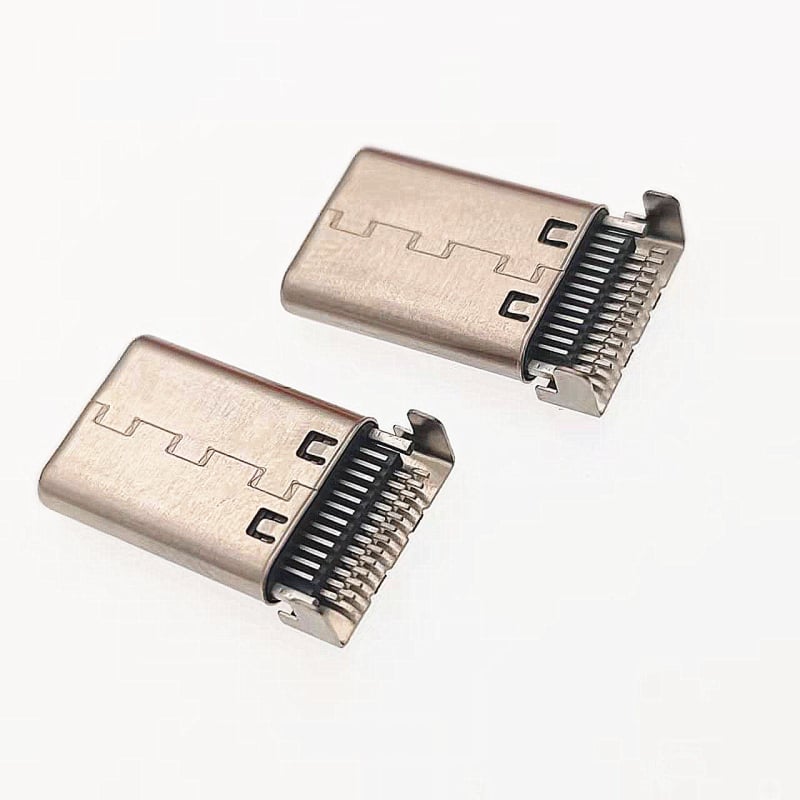 Type-C samčie ponorená doska, 24-pin USB 3.1 konektor