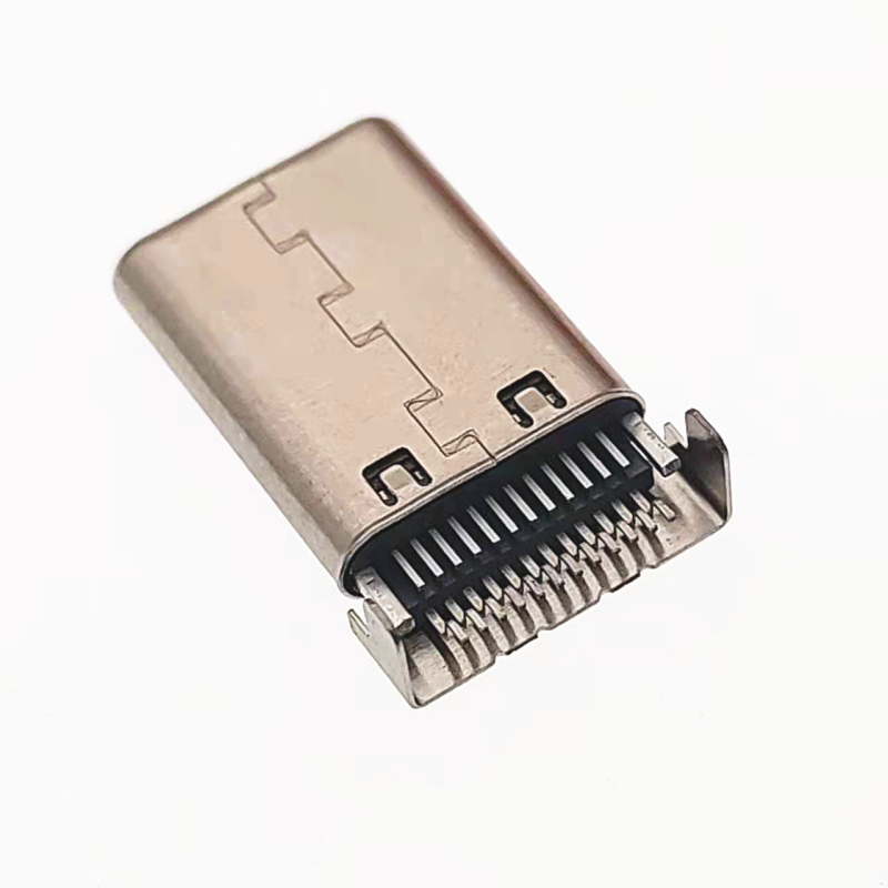 Type-C samčie ponorená doska, 24-pin USB 3.1 konektor
