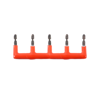 Pás spojky PCB s rozstupom 10 mm, H2519, meď, zelený terminál
