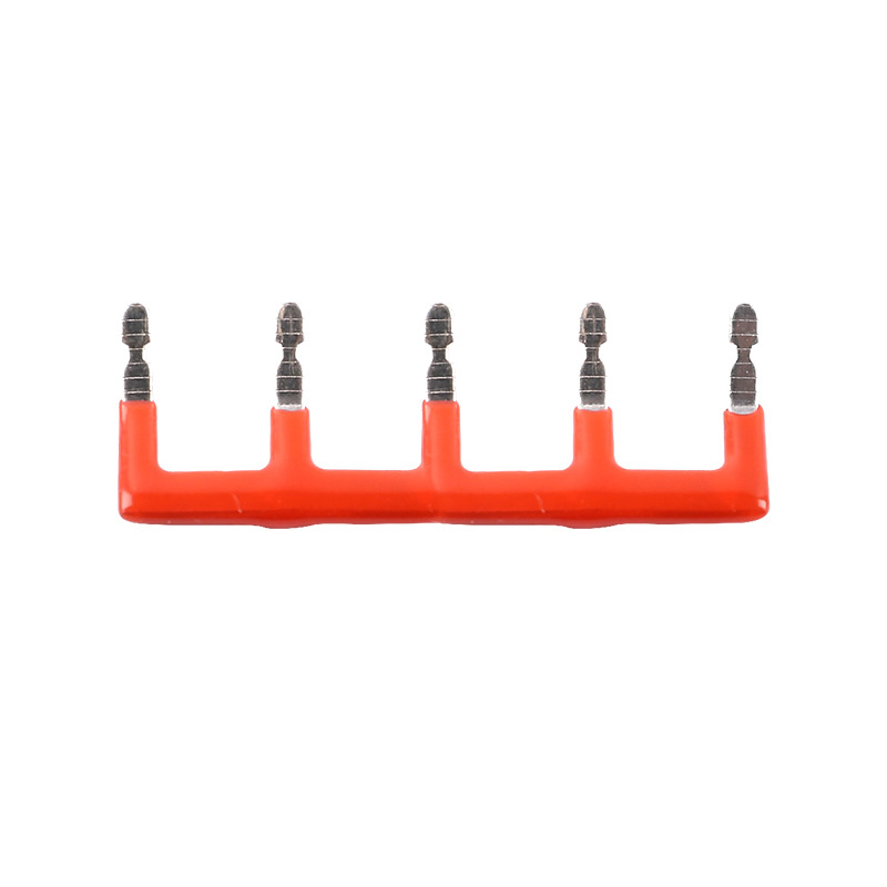 Pás spojky PCB s rozstupom 10 mm, H2519, meď, zelený terminál