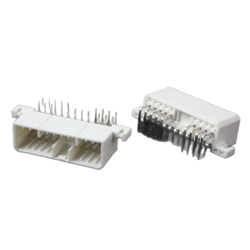 Automobilový PCB pin-header DJ7201-1.8-10AW, 20-pínový ohnutý konektor