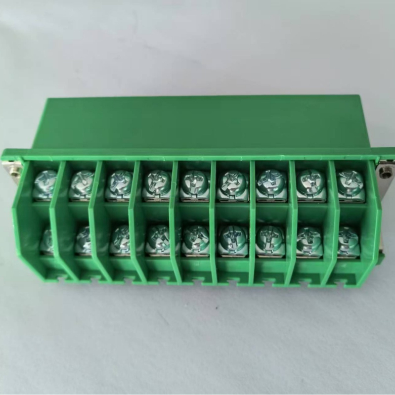 PCB terminal visokog strujnog tipa ograda, zid-prolazni ograda, dvostruki sloj integrirana zaštita releja uz mikroračunalom NX712-9.40 razmak