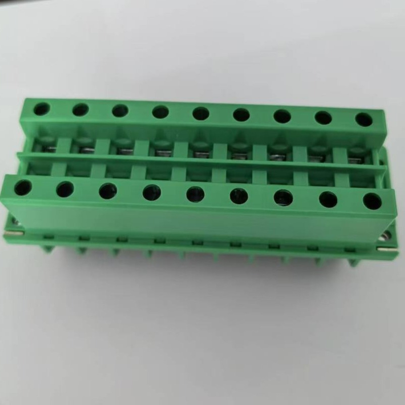 PCB terminal visokog strujnog tipa ograda, zid-prolazni ograda, dvostruki sloj integrirana zaštita releja uz mikroračunalom NX712-9.40 razmak