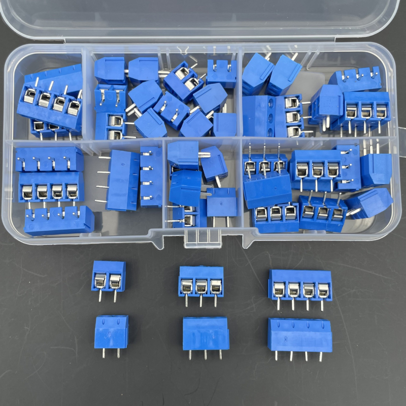 KF301-2P3P4P PCB terminálny blok, 5,0 mm, vysoký prúd, možnosť zapojenia do série