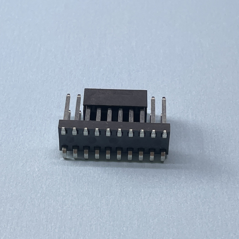DJ7161T-1.2-10A 16-pínový automobilový konektor so zásuvkou pre PCB