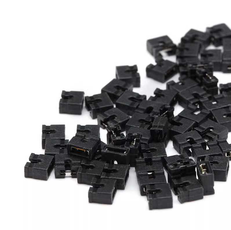 2,54 mm jumper kryt, 2,0 mm skratovací blok, farebný kryt skratovania, konektor pinov spínača (otvorený/uzavretý)