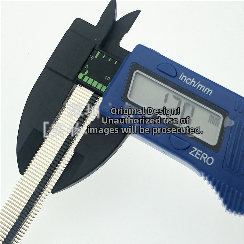1,27 mm rozteč, jednostranné a dvojradové kolíky, predĺžené rovné kolíky, 1×40P, 2×50P, dĺžka kolíka 11–12 mm, zlatené