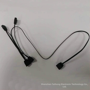 Kábel pre RGB ventilátor 5V, 3‑pinový samica konektor – pre LED pás a základnú dosku