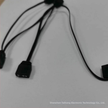 Kábel pre RGB ventilátor 5V, 3‑pinový samica konektor – pre LED pás a základnú dosku