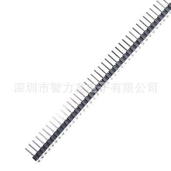 40-pínový jednoradový header, rozteč 2,54 mm, 90° ohnuté piny (1x40)