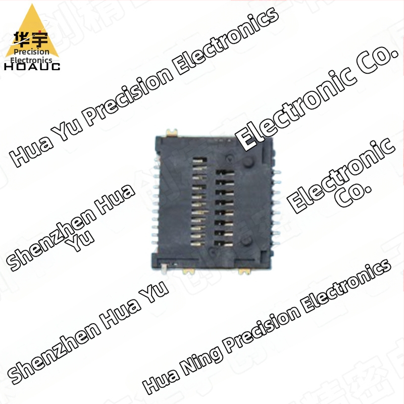 Vysoko rýchlostný držiak MicroSD a M.2, 2 v 1, s dvojradovými kontaktmi, povrchová montáž, 2.0H