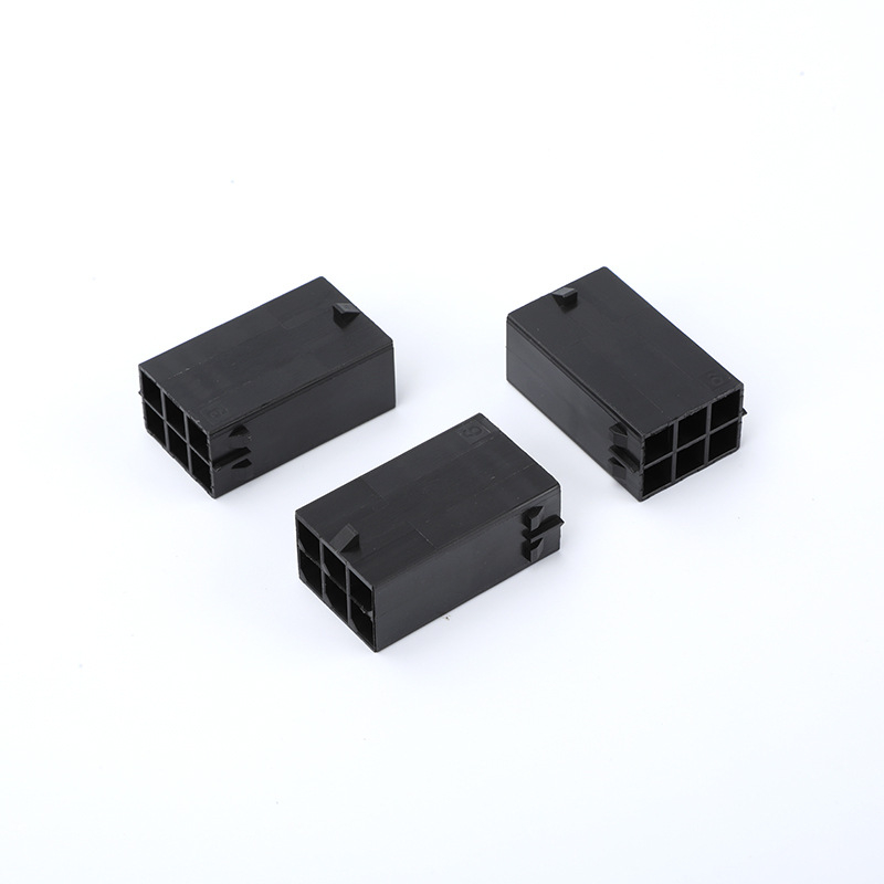 5,7 mm dvojradové samičie púzdro pre konektor servo, čierne, rozteč 4,2 mm, 5559-2P11P