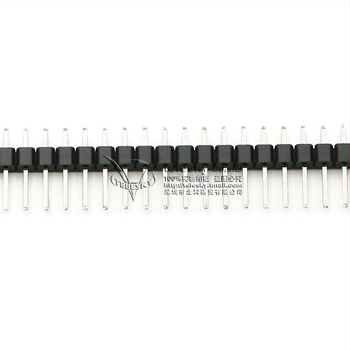 TELESKY Jednoradový pinový konektor, rozteč 2,54 mm, 40 kolíkov, balenie 200 kusov