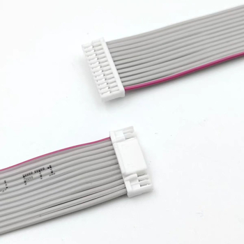 Hengyao Electronics 1,25 mm sivý dvojstranný terminálny vodič s červeným okrajom UL2651-28AWG
