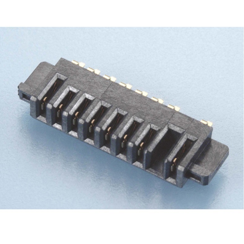 KEL GF31-08-1F Li-ion batériový konektor, mikrokonektor, 2 mm ultra-tenká vzdialenosť, 8 kontaktov