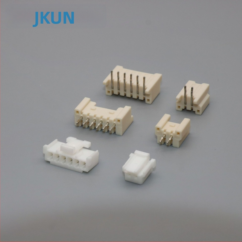 Konektor vodič–doska s rozstupom 2,0 mm, jednoradový, rovné a ohnuté piny, 35362/35363