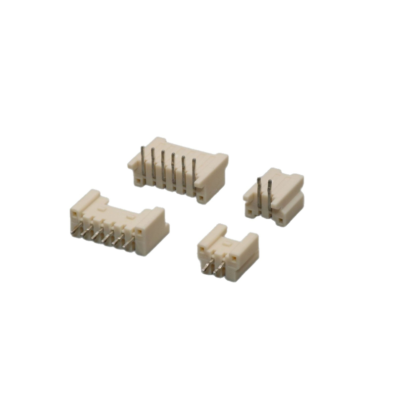 Konektor vodič–doska s rozstupom 2,0 mm, jednoradový, rovné a ohnuté piny, 35362/35363
