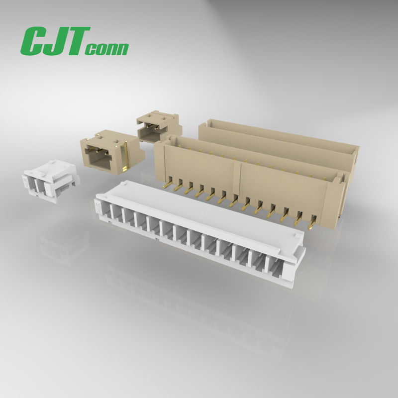CJT Changjiang konektor vodič–doska, rozteč 1,5 mm, cínové/pozlátené povlaky, SM06B-ZESS-TB, A1501