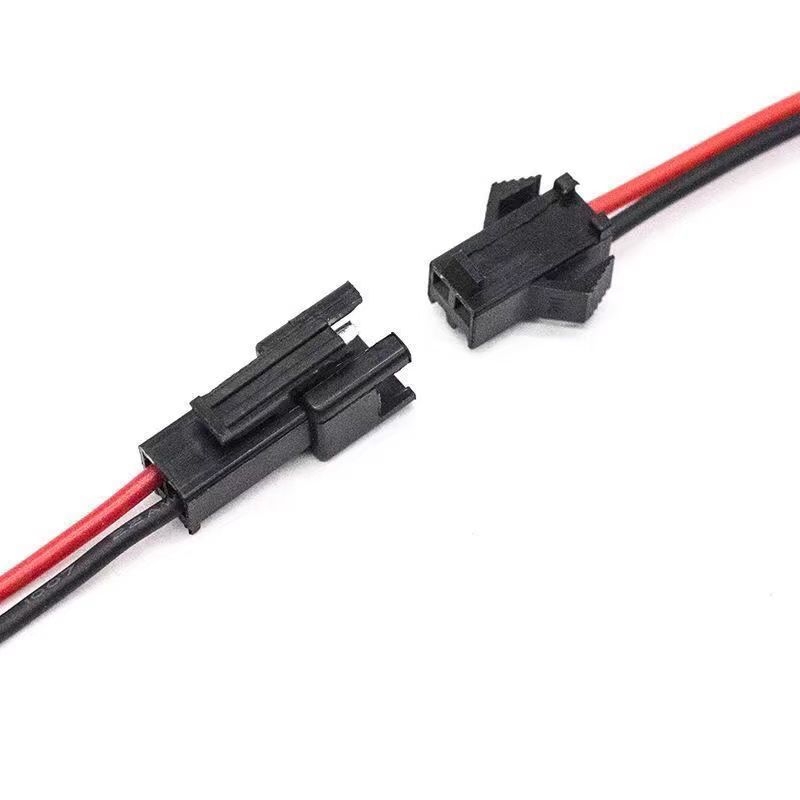 SM terminálový kábel, samčie aj samičie, rozstup 2,54 mm, 2/3/4/5/6-pinový zapájací kábel pre LED osvetlenie