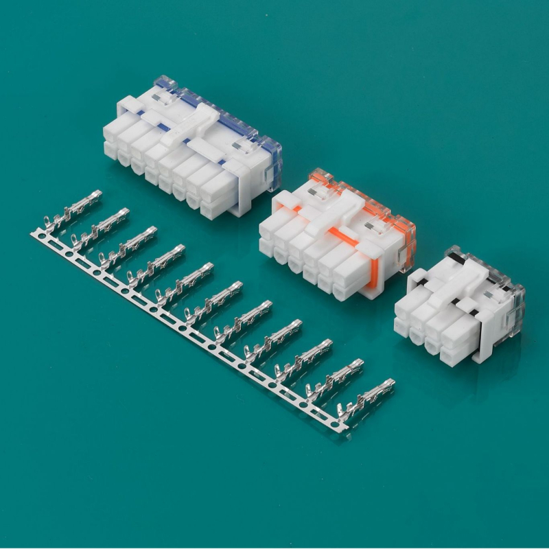 Molex náhradné: vodotesný 5557, 4,2 mm rozstup, 2-24 pin, konektor kábel–kábel a kábel–doska