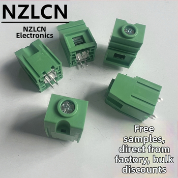 Zelený NZLCN-100A vysokoprúdový skrutkový PCB terminálny blok, 19,0 mm, 1P konektorová lišta