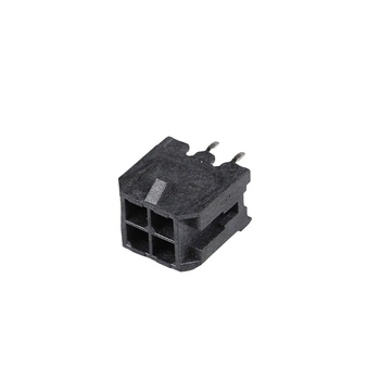 MX3.0 2x2P rovný pinový konektor, 180°, dvojradový, pre vodič-vodič a doska-doska