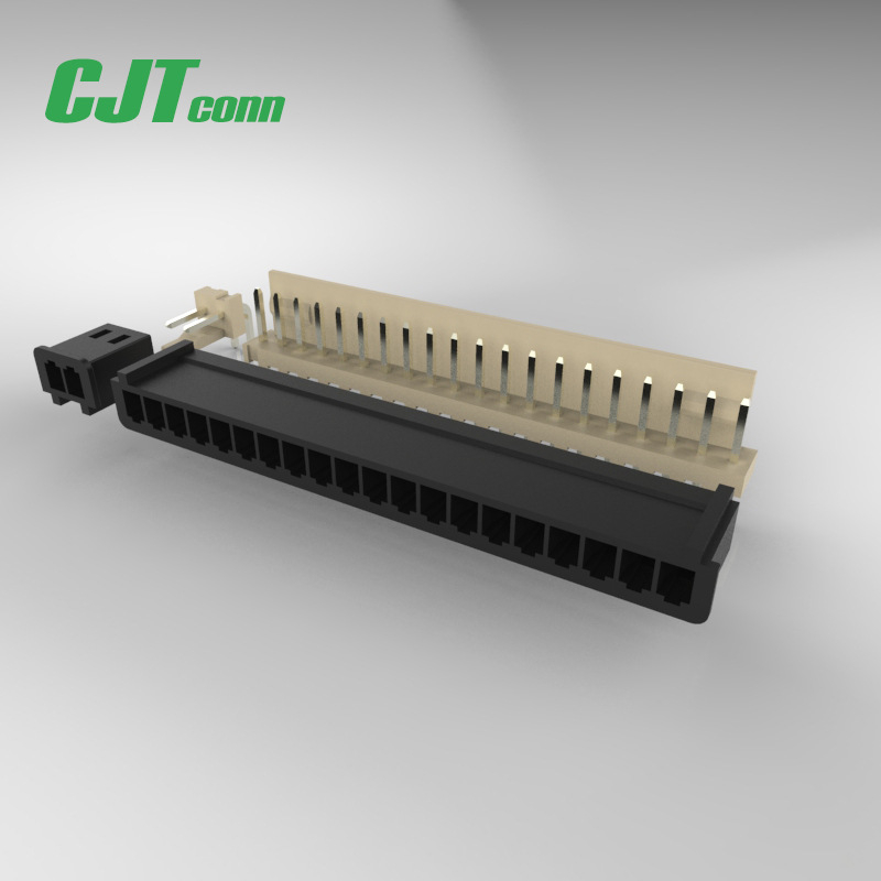 Značka CJT, LED konektor s roztečou 2,50 mm, A2503 kábel-doska spojka pre elektromobily