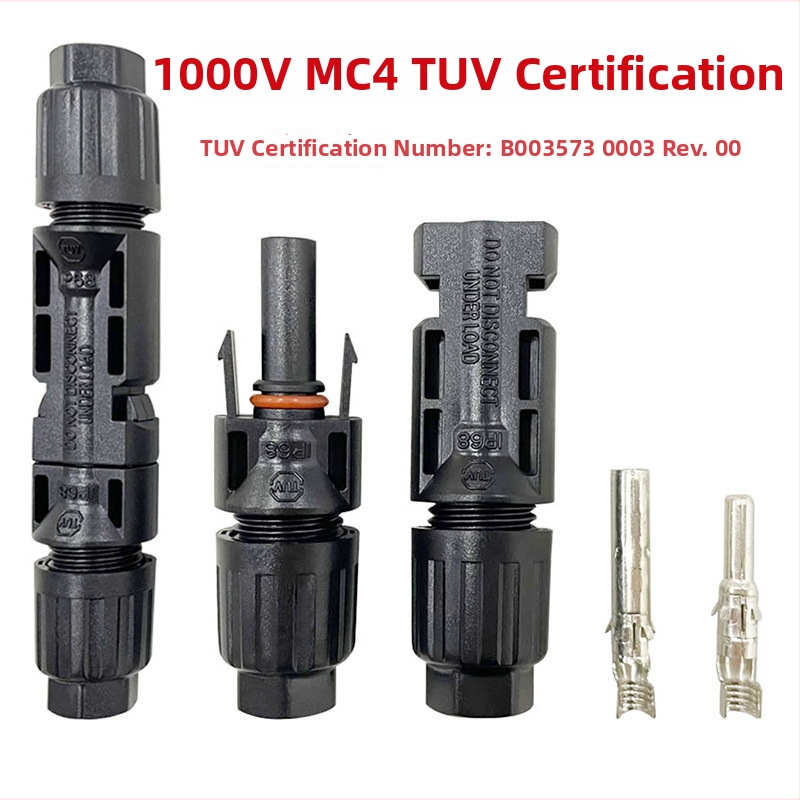 MC4 fotovoltický konektor, IP68 vodotesný, TÜV certifikovaný, samček a samička