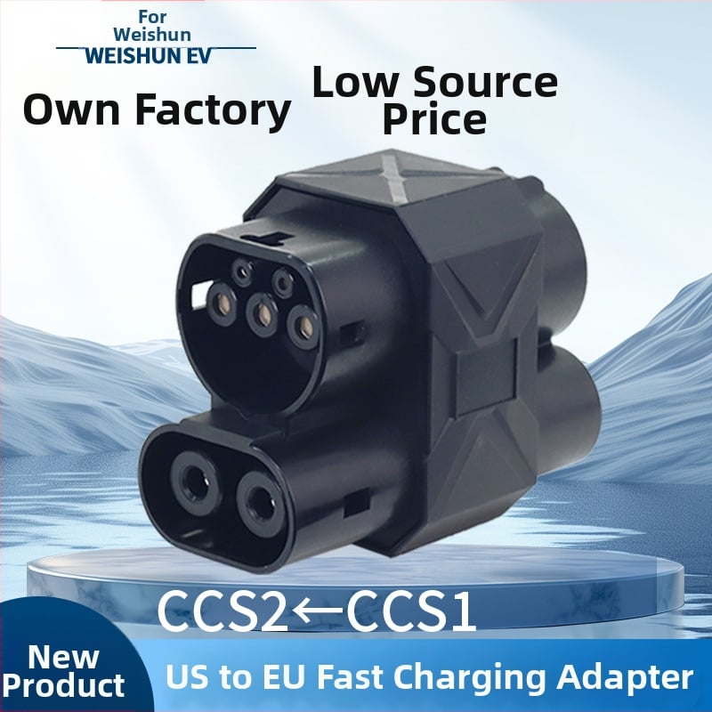 DC rýchlonabíjací adaptér CCS1 na CCS2 pre elektromobily