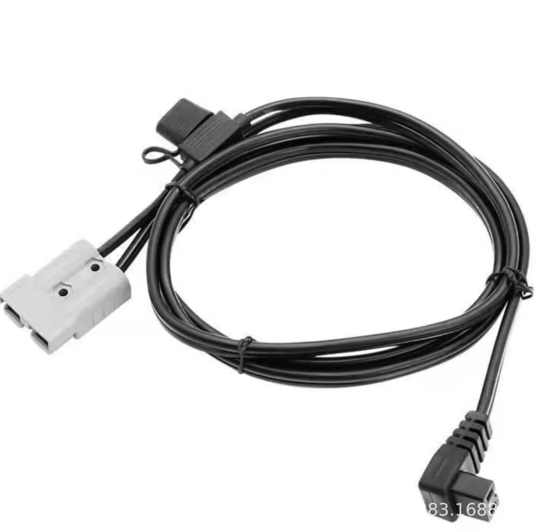 Predlžovací kábel pre automobilovú chladničku 16 AWG, M/F konektory, vysoký prúd