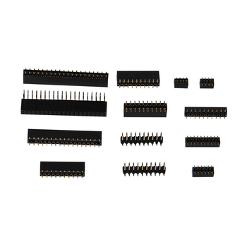 GOXCONN samica header, prispôsobený, rozteč 1.0/1.27/2.0/2.54 mm, SMT DIP, jednoriadkový a dvojradový, 2–40 pinov