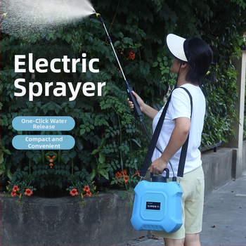 Prenosná elektrická kanvička na zalievanie do záhrady, kompaktný dobíjateľný postrekovač, viacúčelové automatické zalievanie