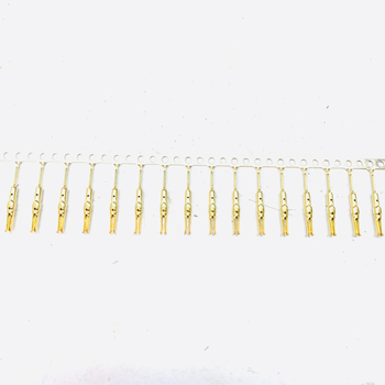 Meďový DIP terminál, ženský kontakt s pozláteným PCB konektorom