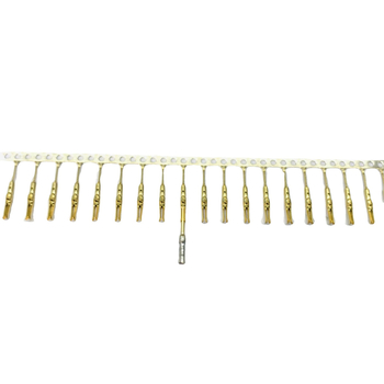 Meďový DIP terminál, ženský kontakt s pozláteným PCB konektorom