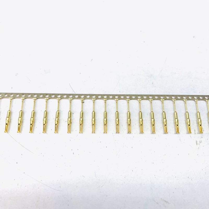 Meďový DIP terminál, ženský kontakt s pozláteným PCB konektorom