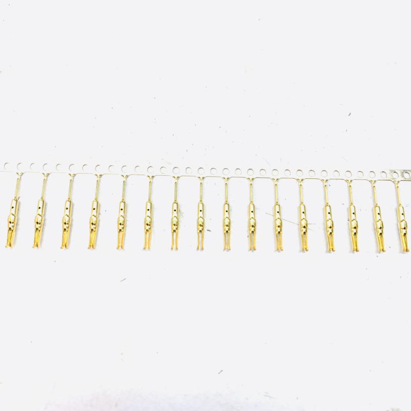 Meďový DIP terminál, ženský kontakt s pozláteným PCB konektorom