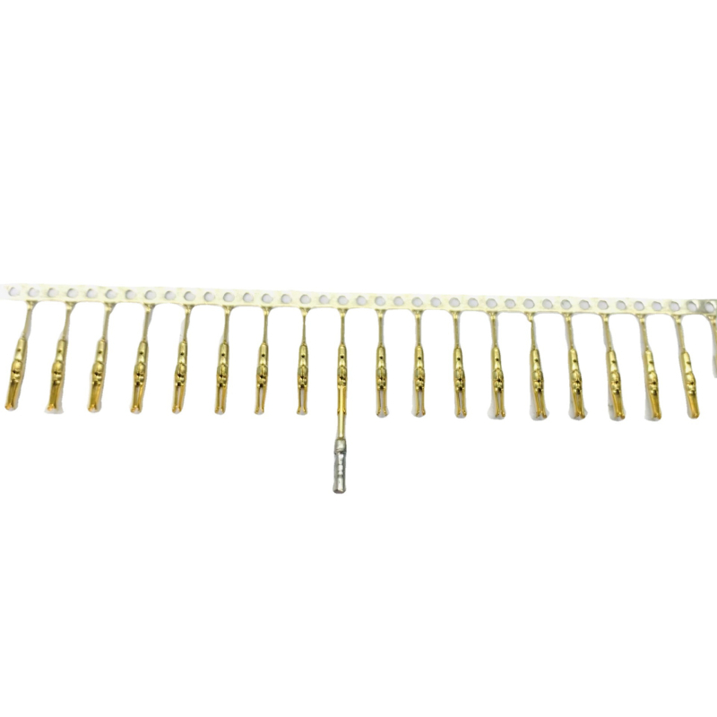 Meďový DIP terminál, ženský kontakt s pozláteným PCB konektorom
