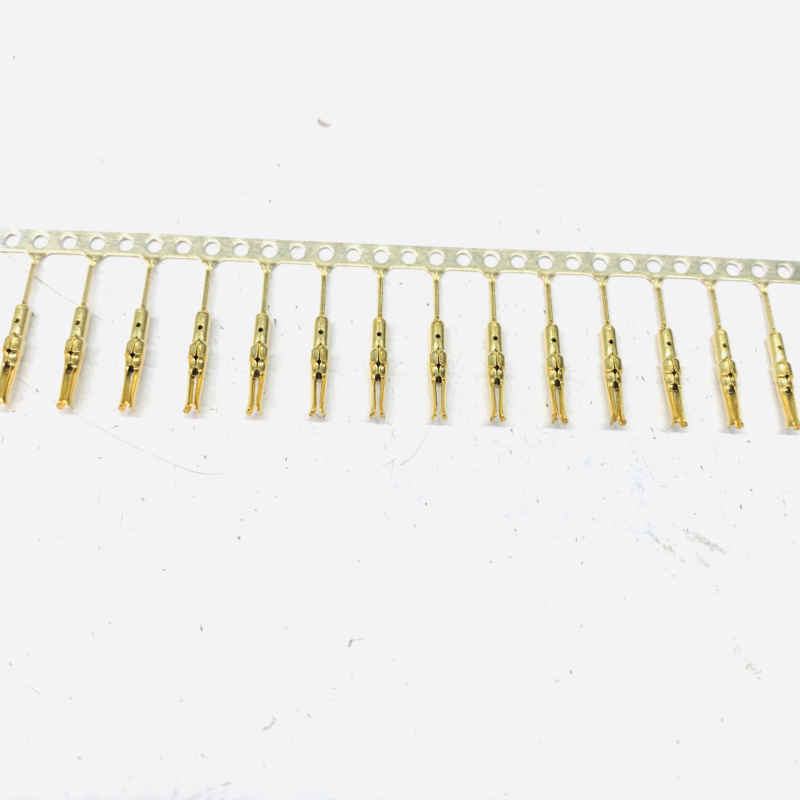 Meďový DIP terminál, ženský kontakt s pozláteným PCB konektorom