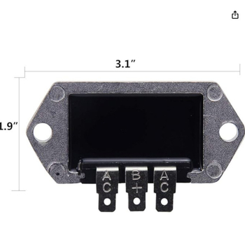Kohler regulator napona i ispravljač, 8-27HP, 41-403-09, 25-403-03-S, 12V