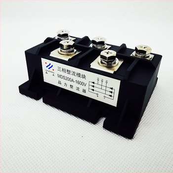 MDS200A1600V trojfázový usmerňovací mostový modul pre elektroplating a elektrolyzu, 200 A, 1600 V, 5 pinov