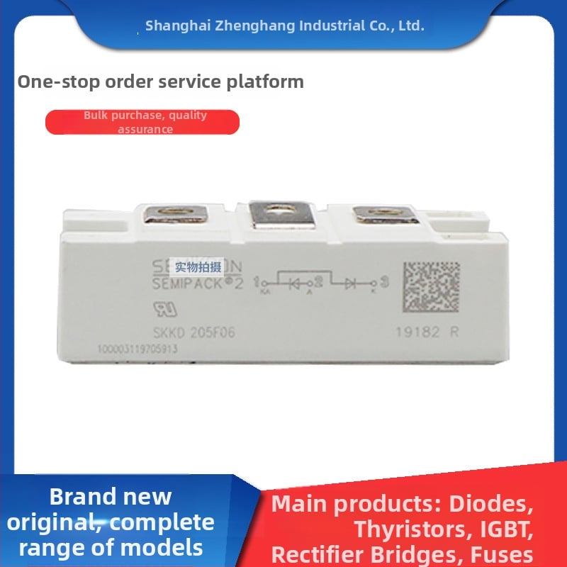 SKKD205FO6 SKKD212/12 jednosmerný usmerňovací mostík modul výkonu, originálne elektronické súčiastky