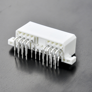 173862-1 Konektor s rozostupom 3,5 mm, mužský ohnutý kontakt, základňa s 18 pinmi, dvojradový ohnutý kontakt