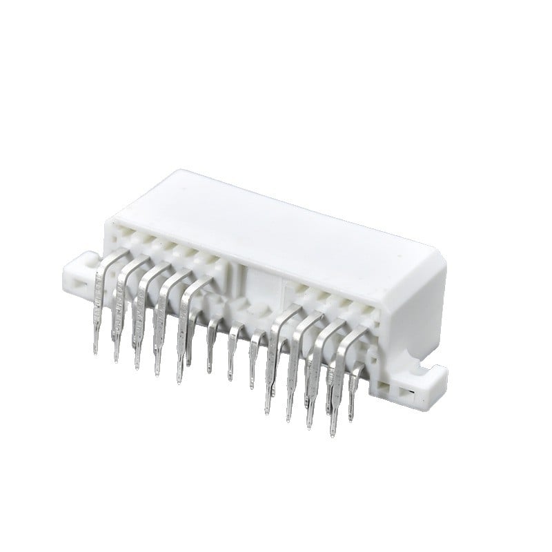 173862-1 Konektor s rozostupom 3,5 mm, mužský ohnutý kontakt, základňa s 18 pinmi, dvojradový ohnutý kontakt