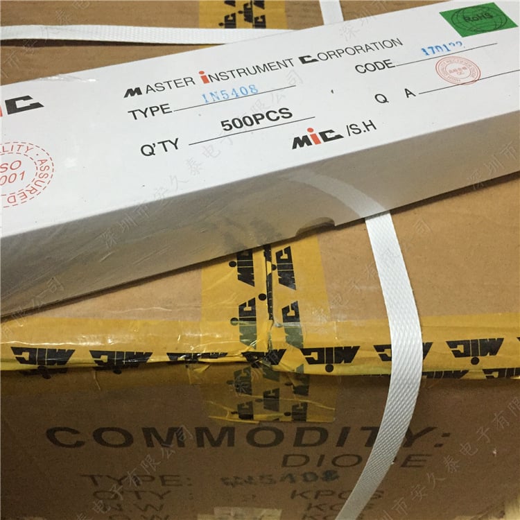 IN5408 usmerňovacia dióda, 3A, 1000V, DO-27