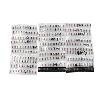 LL34 Zenerova dióda balenie, SMD 1206, 0,5W, 2V-39V, 300 ks v 30 typov