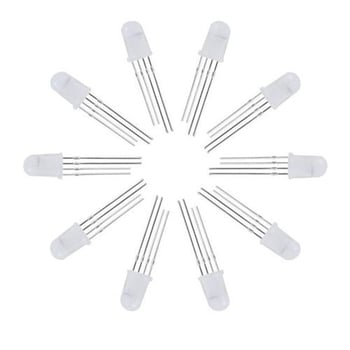 F5 RGB LED perla pune boje, 3-u-1: crvena, zelena, plava
