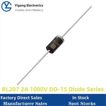 Nová Ultra-Fast Recovery dióda RL207, RL257 2A/2.5A 1000V DO-15