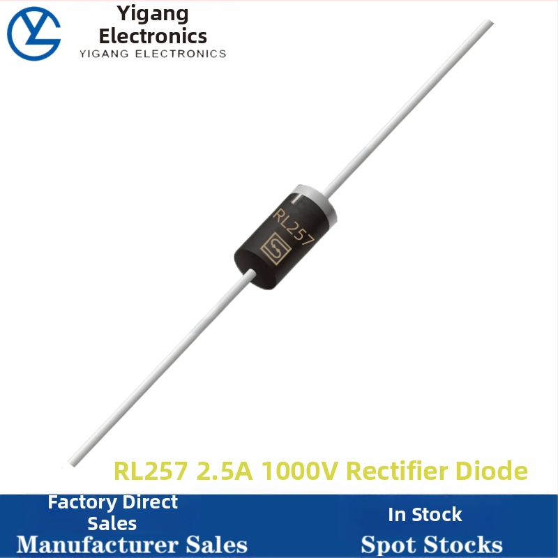 Nová Ultra-Fast Recovery dióda RL207, RL257 2A/2.5A 1000V DO-15