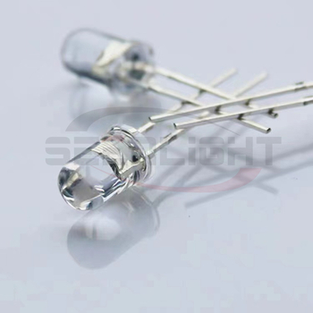 5mm LED gyöngyök F5, fehér fény; színek: fehér, piros, sárga, kék, zöld, narancs, rózsaszín, lila; through-hole LED-ek