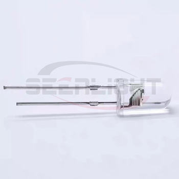 5mm LED gyöngyök F5, fehér fény; színek: fehér, piros, sárga, kék, zöld, narancs, rózsaszín, lila; through-hole LED-ek